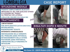case report lombalgia